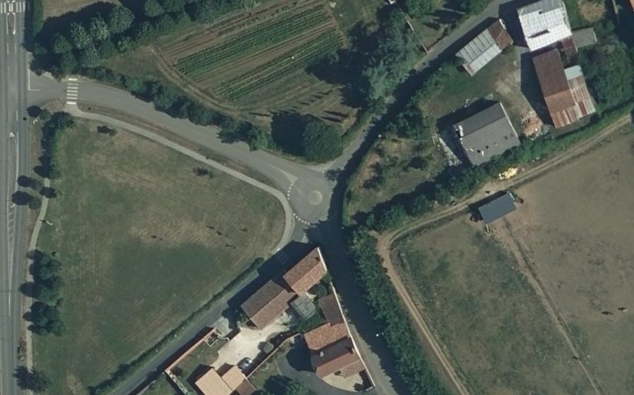 Vue aérienne du Mini-giratoire n°1759442631