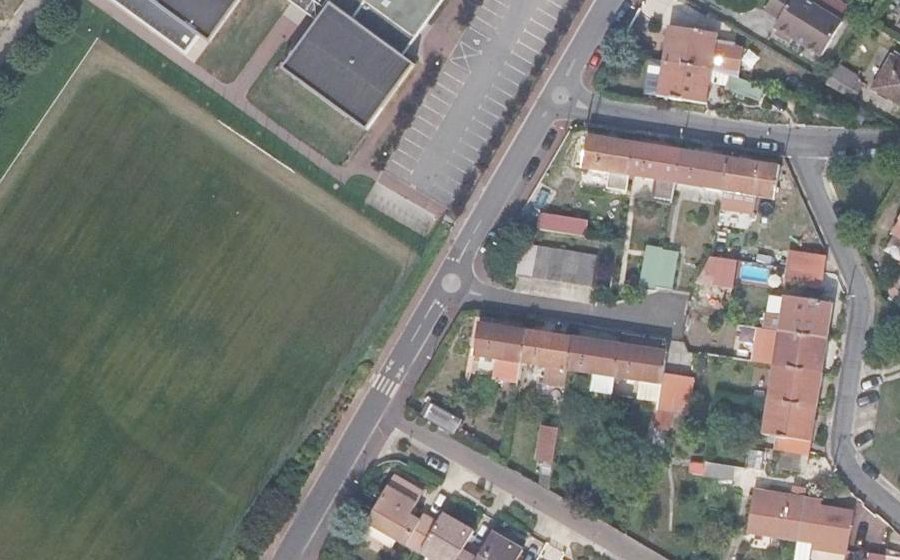 Vue aérienne du Mini-giratoire n°1761510081