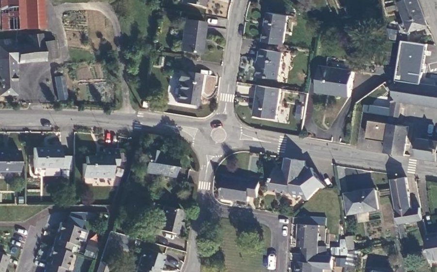 Vue aérienne du Mini-giratoire n°1762587479