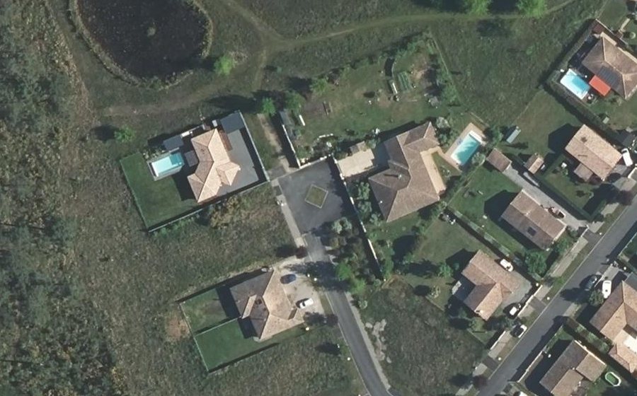 Vue aérienne du Mini-giratoire n°1762894019