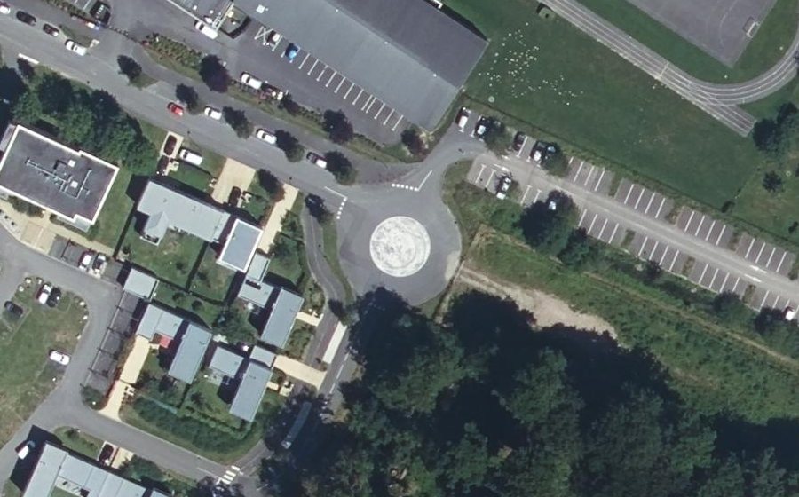 Vue aérienne du Mini-giratoire n°1763608699