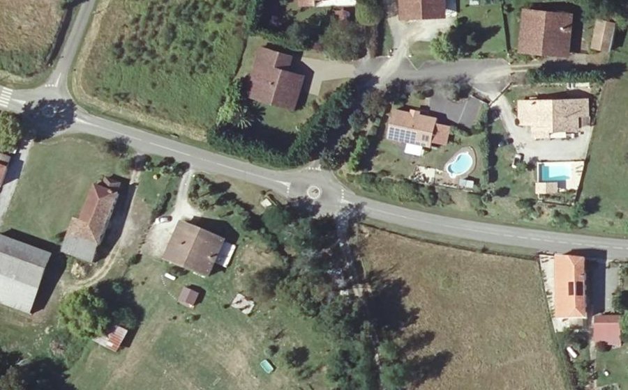 Vue aérienne du Mini-giratoire n°1767806289