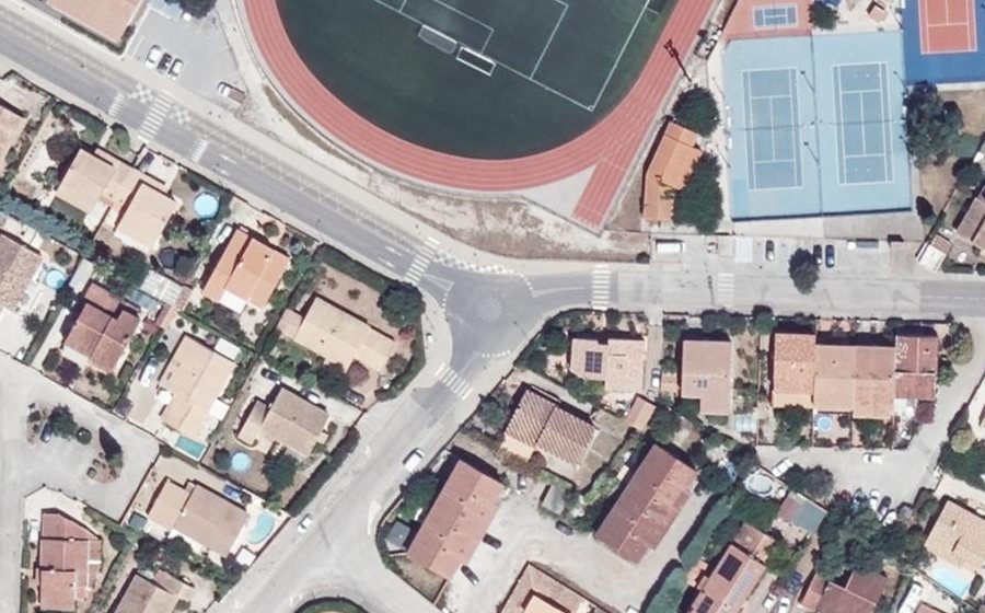 Vue aérienne du Mini-giratoire n°1770329883
