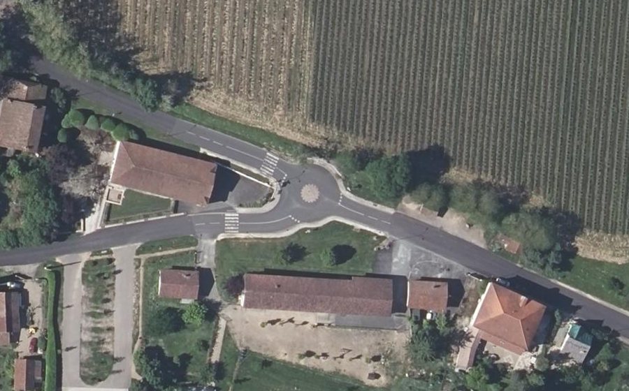 Vue aérienne du Mini-giratoire n°1770533200