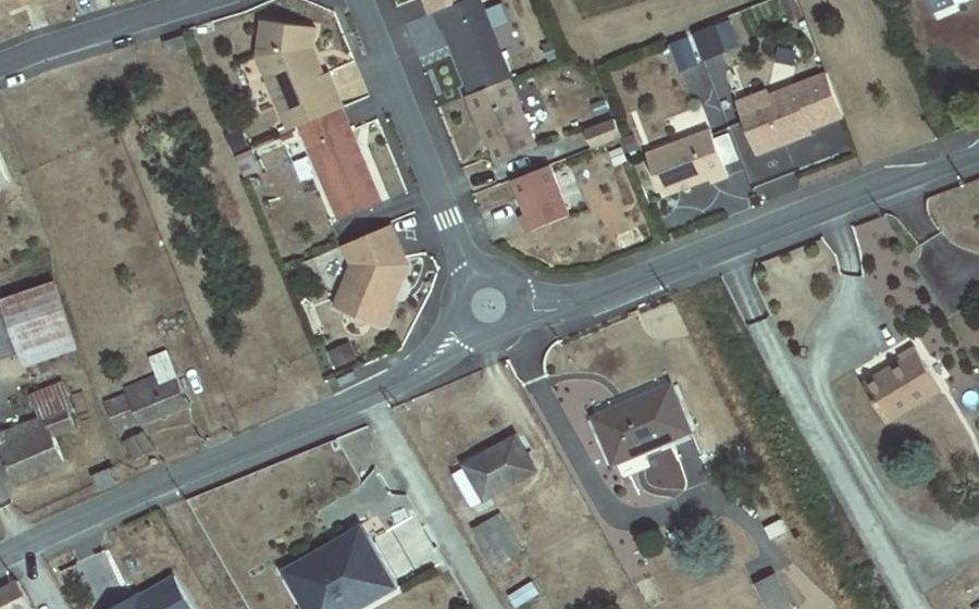Vue aérienne du Mini-giratoire n°1771629635