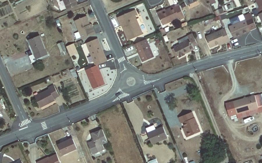 Vue aérienne du Mini-giratoire n°1771629656