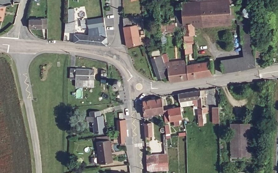 Vue aérienne du Mini-giratoire n°1776343111