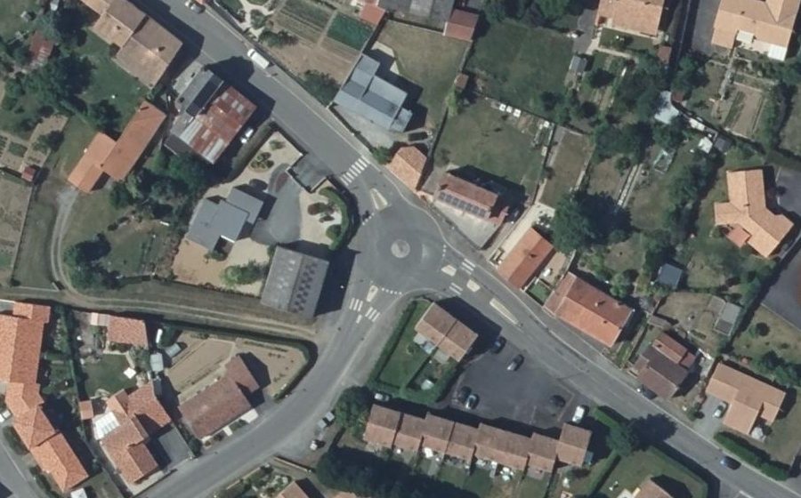Vue aérienne du Mini-giratoire n°1776527198