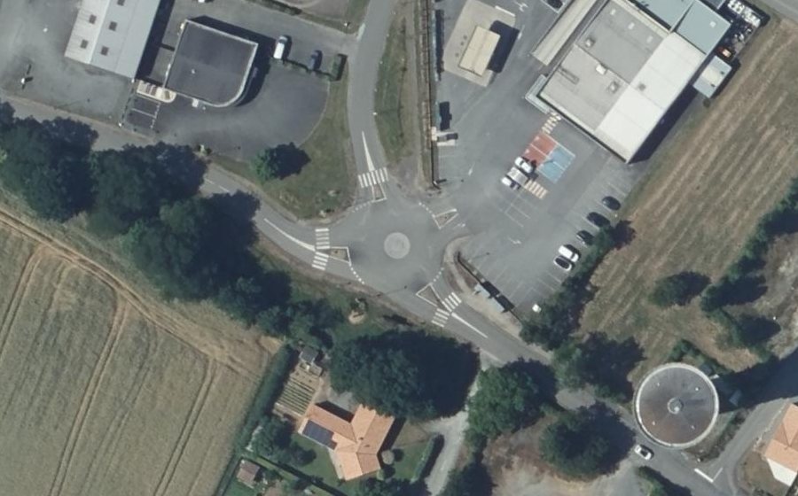 Vue aérienne du Mini-giratoire n°1776527221