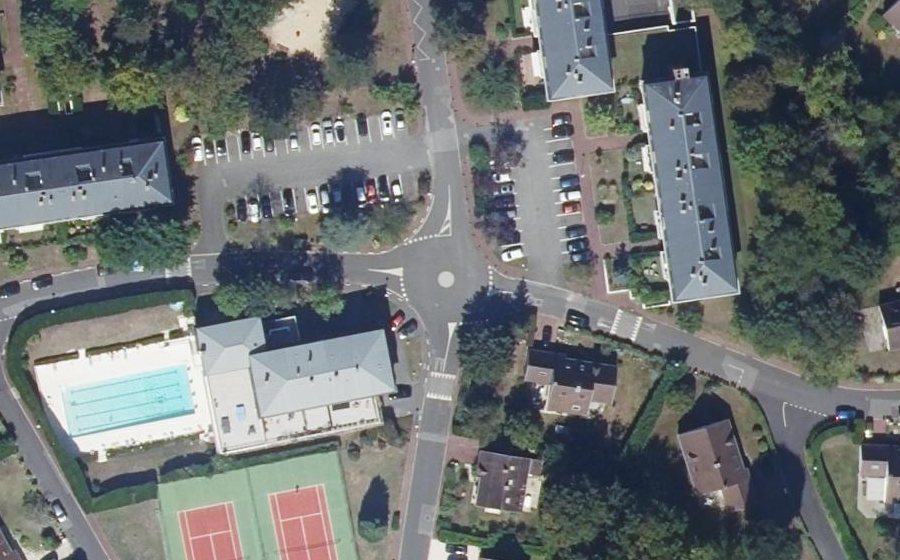 Vue aérienne du Mini-giratoire n°1777321272