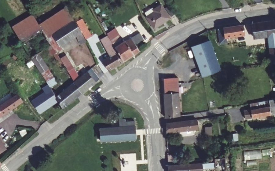Vue aérienne du Mini-giratoire n°1777989427
