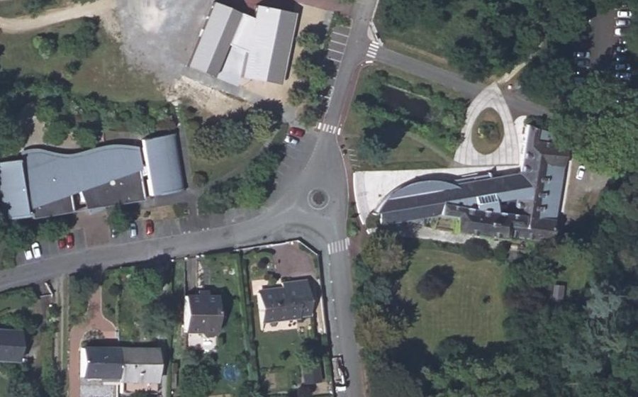 Vue aérienne du Mini-giratoire n°1778327674