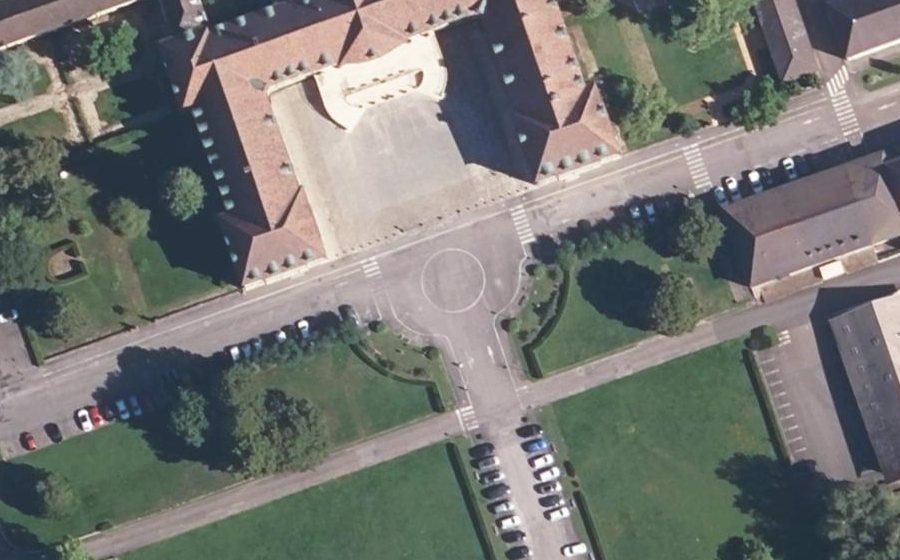 Vue aérienne du Mini-giratoire n°1779276253