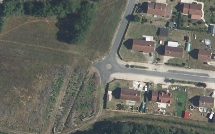 Vue aérienne du Mini-giratoire n°1779577297