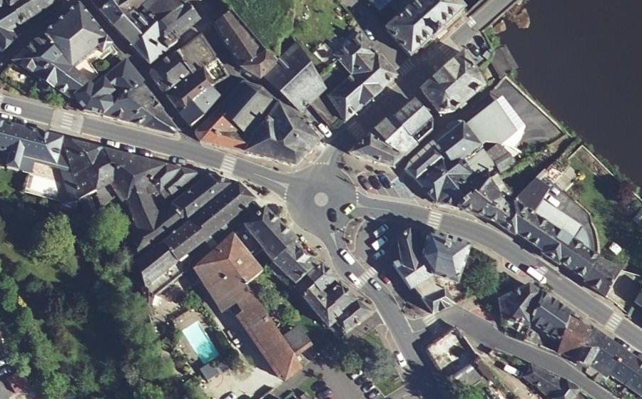 Vue aérienne de la Place des Martyrs