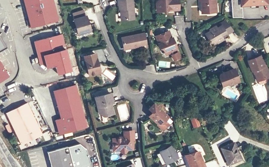 Vue aérienne du Mini-giratoire n°1782827612