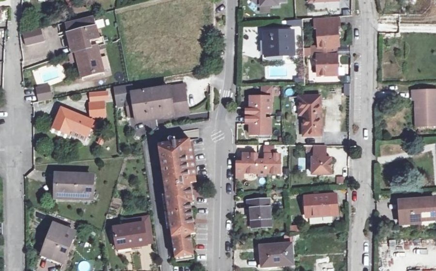 Vue aérienne du Mini-giratoire n°1783404333