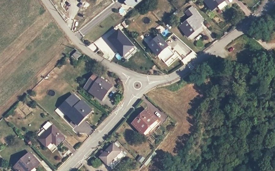 Vue aérienne du Mini-giratoire n°1783978915