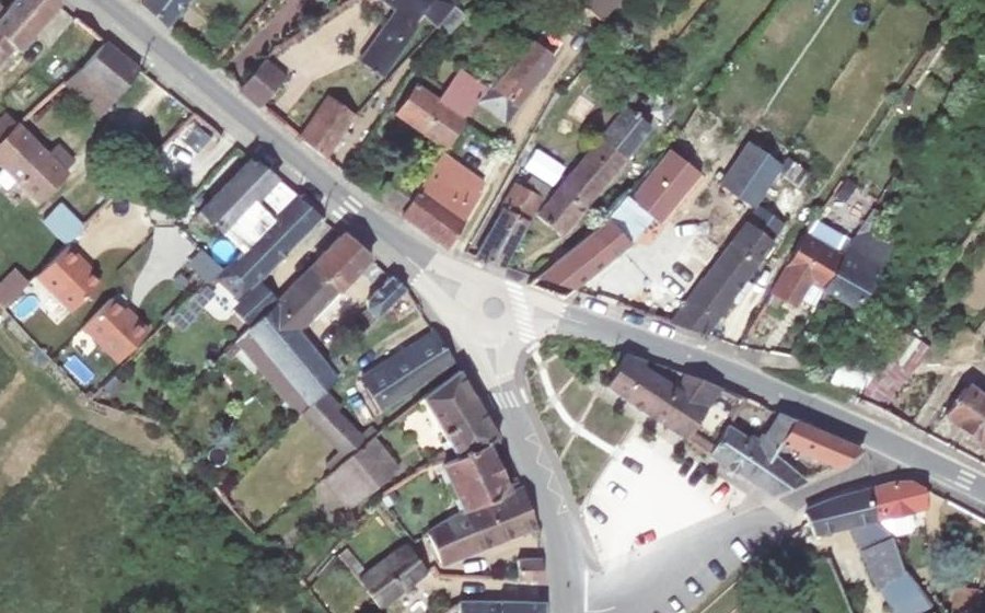 Vue aérienne du Mini-giratoire n°1784721701