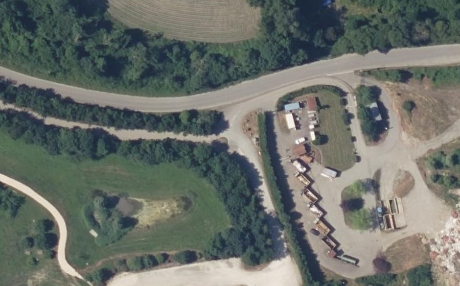 Vue aérienne du Mini-giratoire n°1785411426