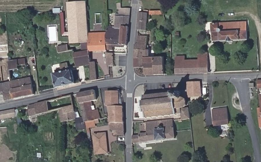 Vue aérienne du Mini-giratoire n°1786515173