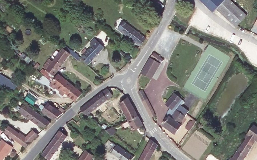 Vue aérienne du Mini-giratoire n°1787192826