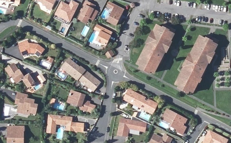 Vue aérienne du Mini-giratoire n°1788322433