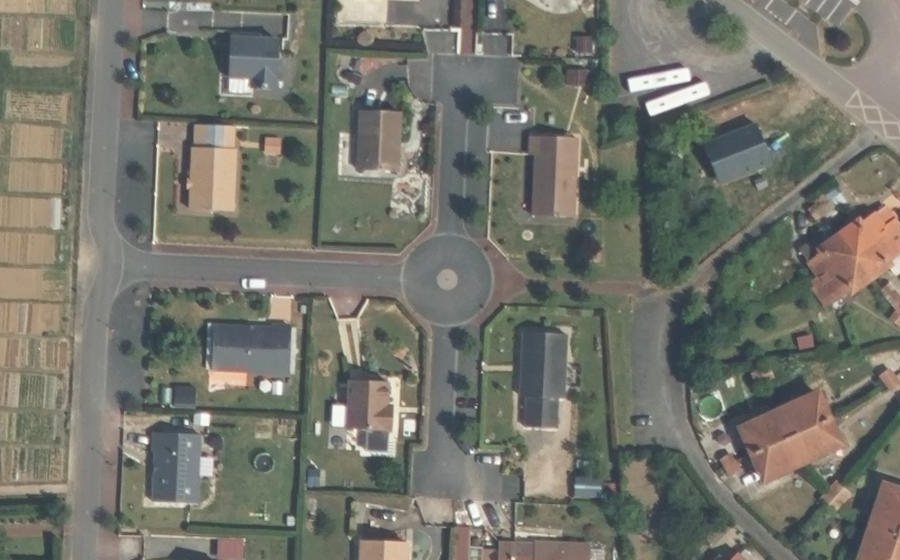 Vue aérienne du Mini-giratoire n°1788631705