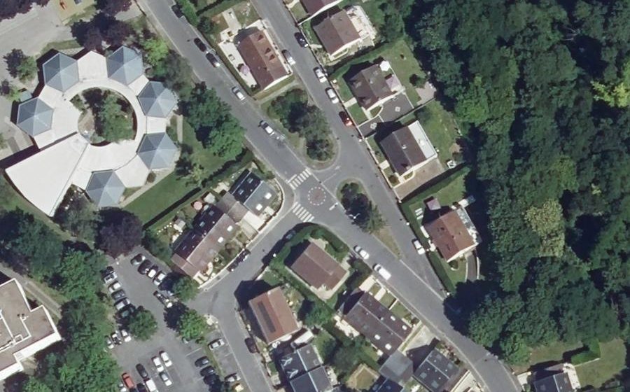 Vue aérienne du Mini-giratoire n°1791341330