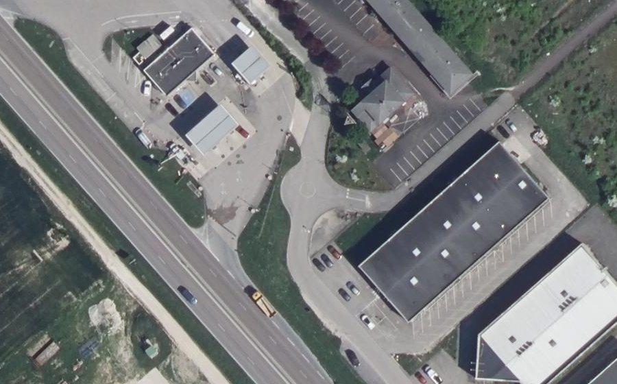 Vue aérienne du Mini-giratoire n°1792416926
