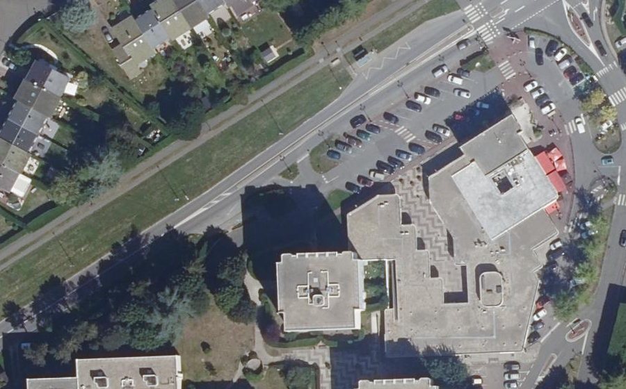 Vue aérienne du Mini-giratoire n°1793640311