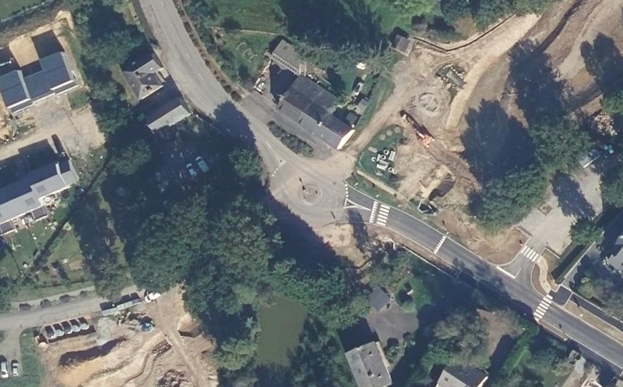 Vue aérienne du Mini-giratoire n°1794396442