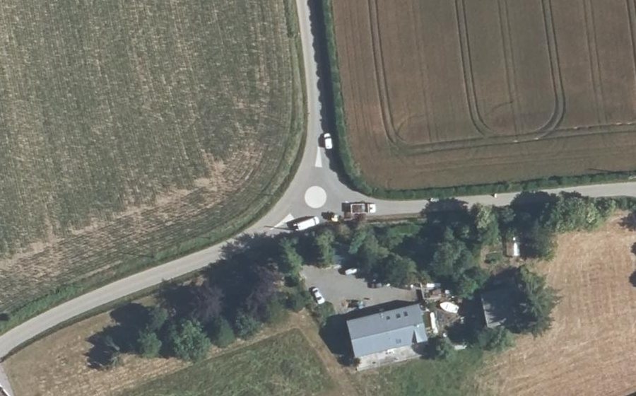 Vue aérienne du Mini-giratoire n°1794474780