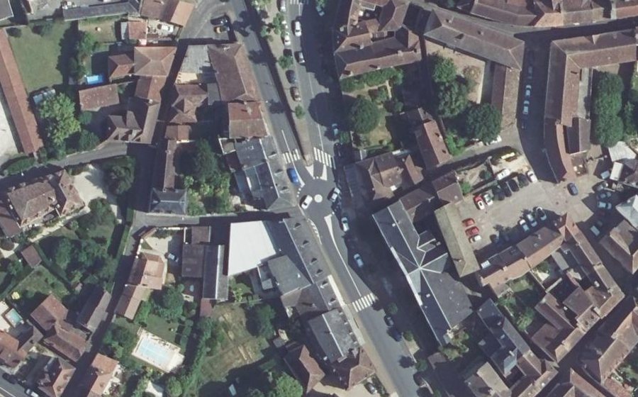 Vue aérienne du Mini-giratoire n°1795732983