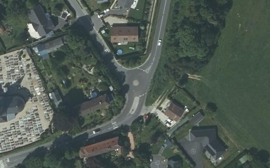 Vue aérienne du Mini-giratoire n°1797499363