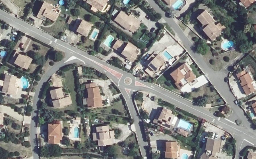Vue aérienne du Mini-giratoire n°1797939971