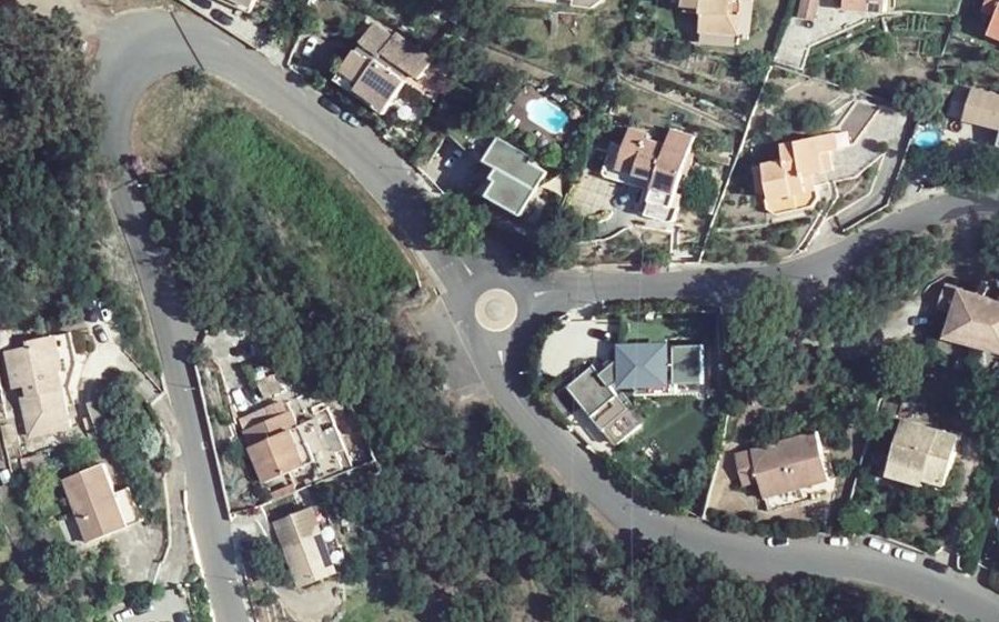 Vue aérienne du Mini-giratoire n°1797995265