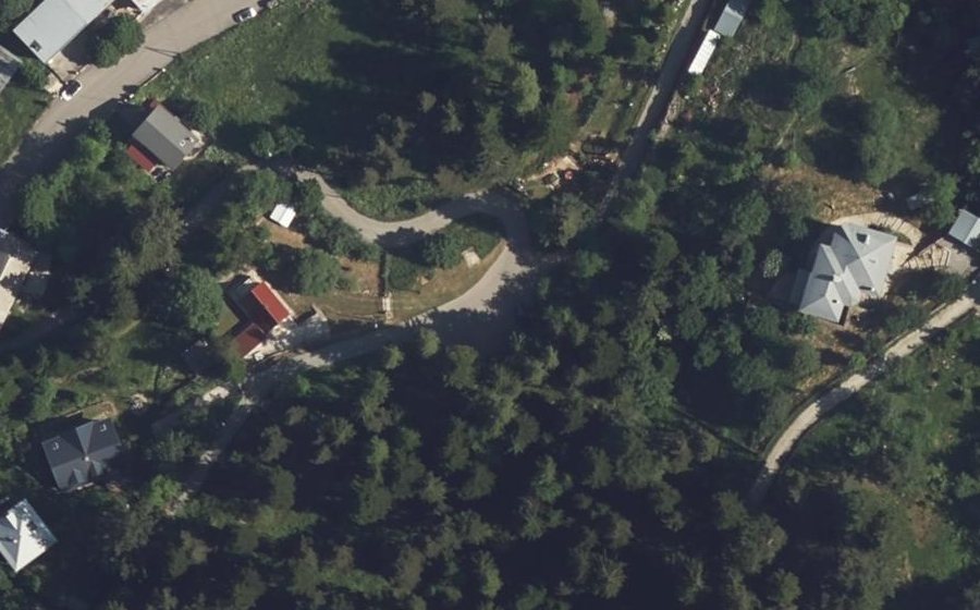 Vue aérienne du Rond-Point René Estienne
