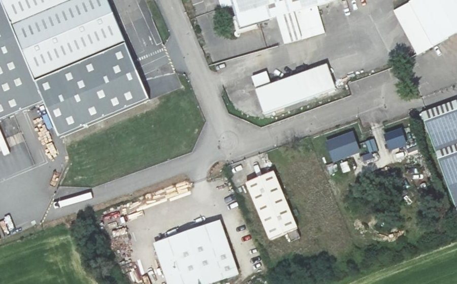 Vue aérienne du Mini-giratoire n°1801731991