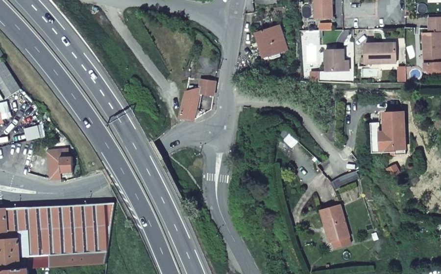 Vue aérienne du Mini-giratoire n°1803962641