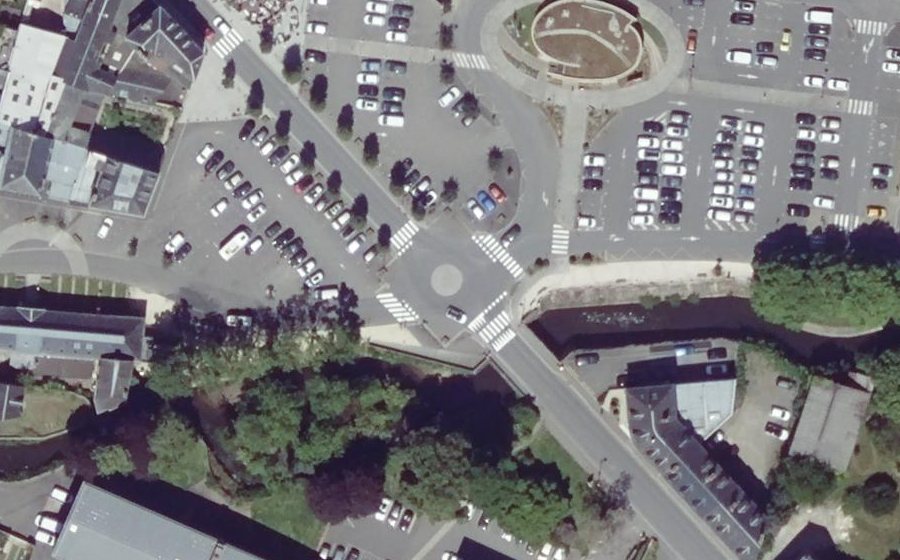 Vue aérienne du Mini-giratoire n°1804295465
