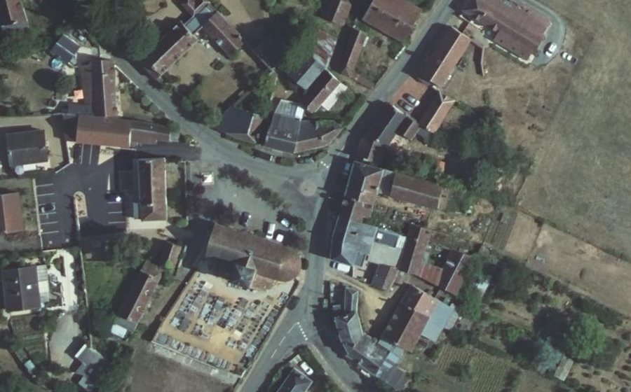 Vue aérienne du Mini-giratoire n°1805106850