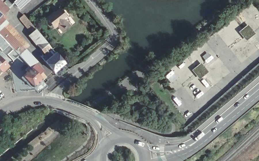 Vue aérienne du Mini-giratoire n°1805847139