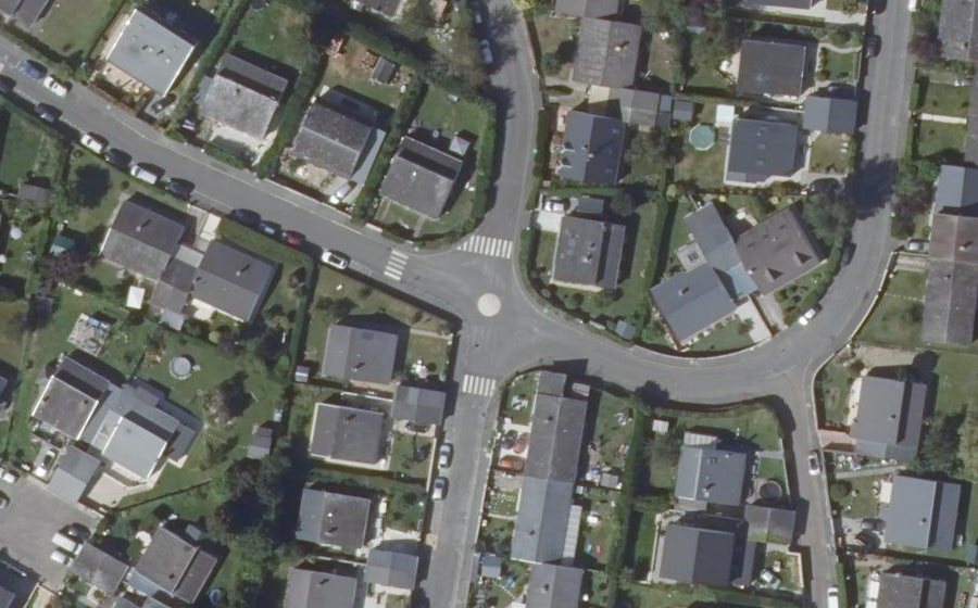 Vue aérienne du Mini-giratoire n°1806438541