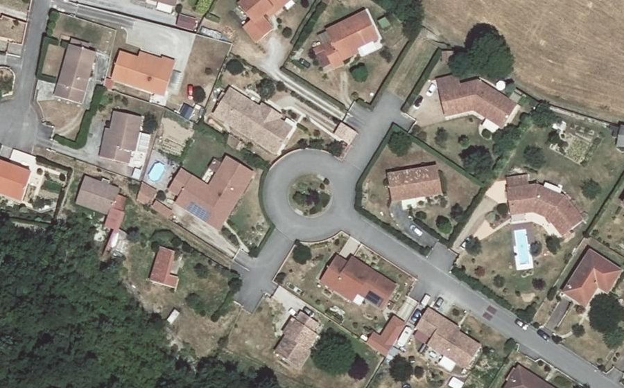 Vue aérienne du Mini-giratoire n°1808043688