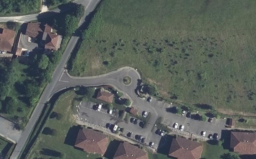 Vue aérienne du Mini-giratoire n°1810607925