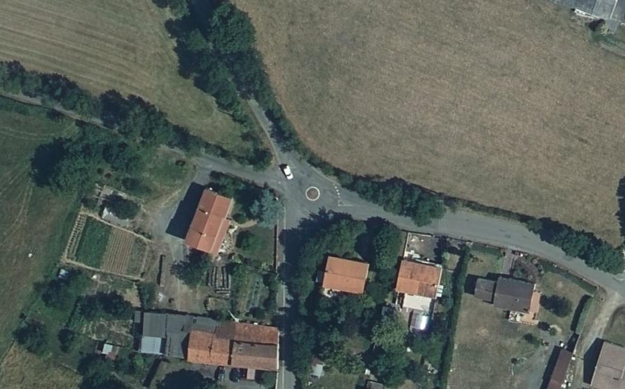 Vue aérienne du Mini-giratoire n°1811635365