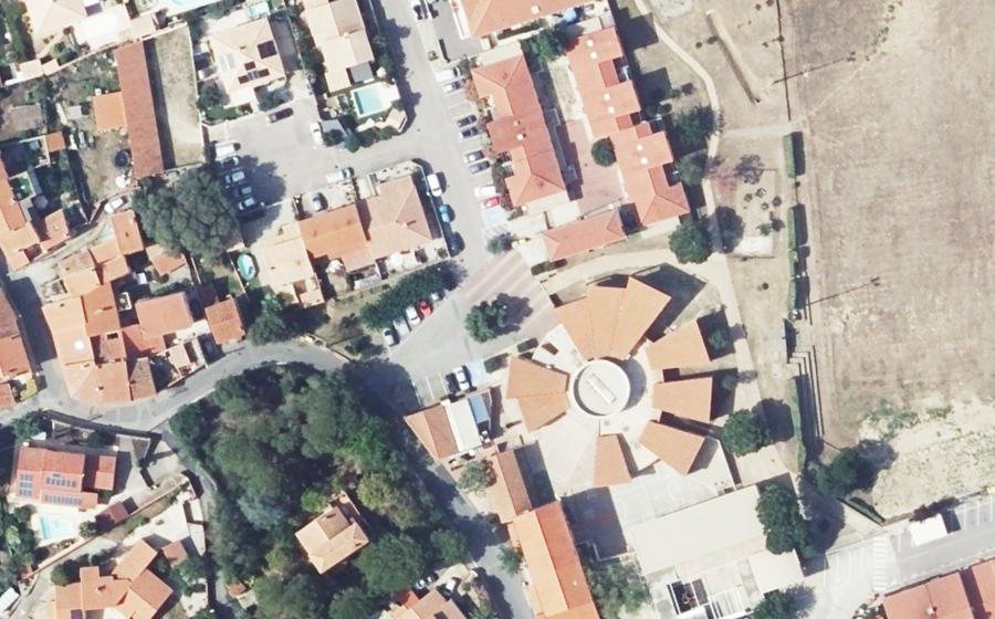 Vue aérienne du Mini-giratoire n°1812237150