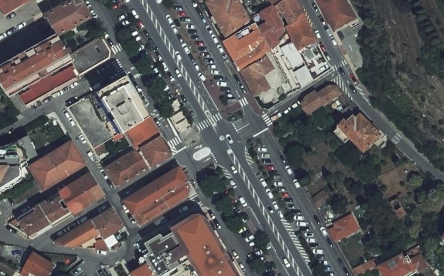 Vue aérienne du Mini-giratoire n°1812540674
