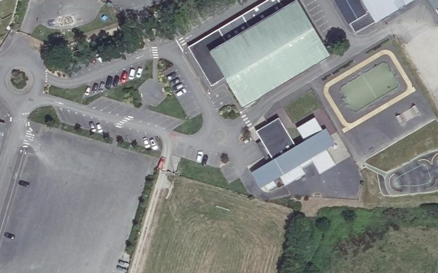 Vue aérienne du Mini-giratoire n°1813033296
